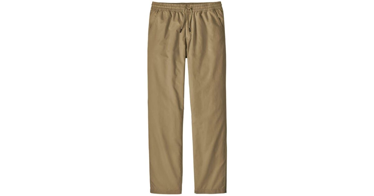 Patagonia Cotton Lightweight All-wear Hemp Volley Pants Mojave Khaki in ...