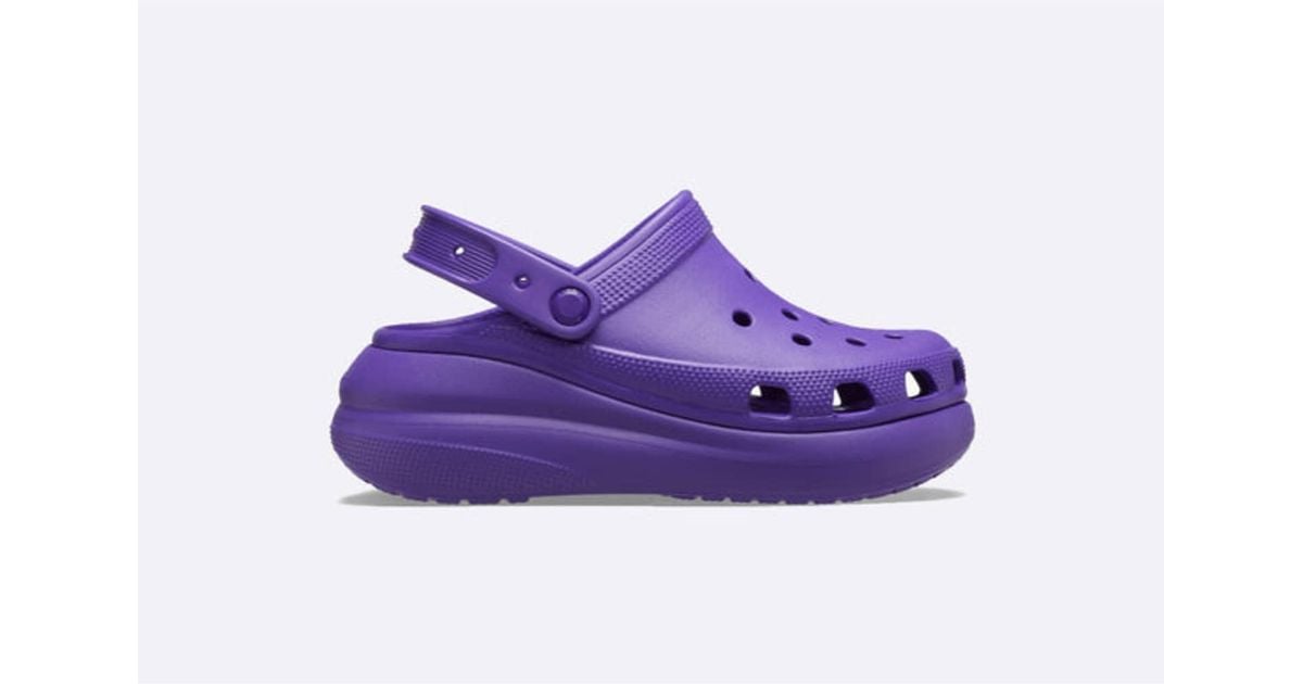 Dark cheap purple crocs