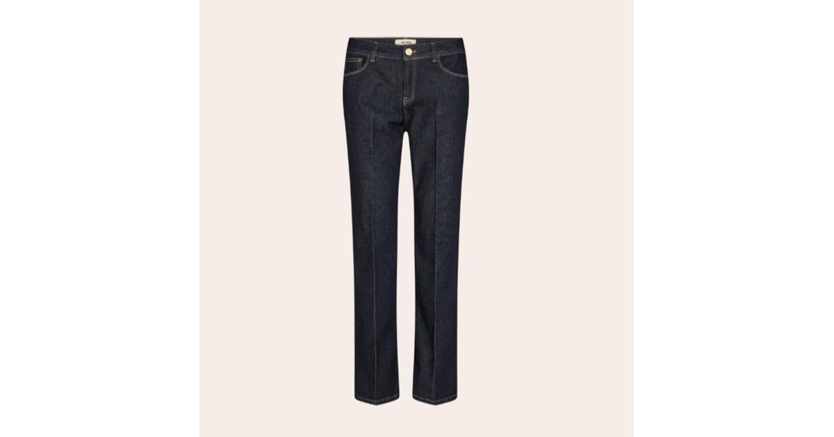 Mos Mosh Cecilia Cover Dark Blue Jeans | Lyst