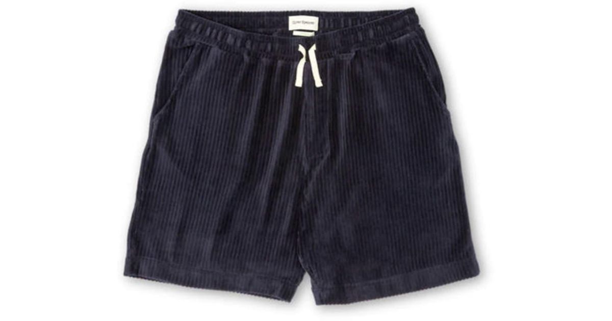 Oliver Spencer Dark Navy Shorts in Blue for Men | Lyst