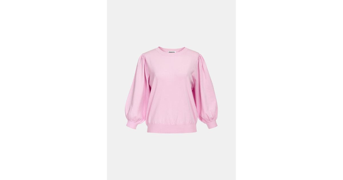 Essentiel Antwerp Synthetic Blonk Sweater in Pink - Lyst