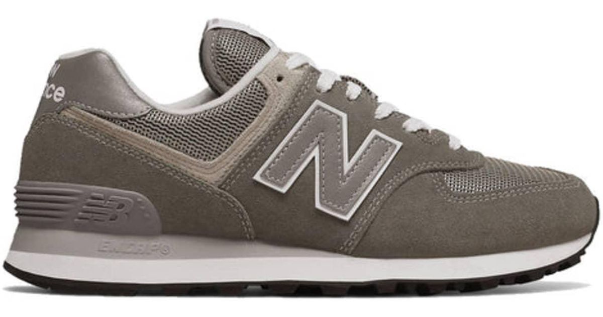 New Balance S 574 Trainers Grey / White - Lyst