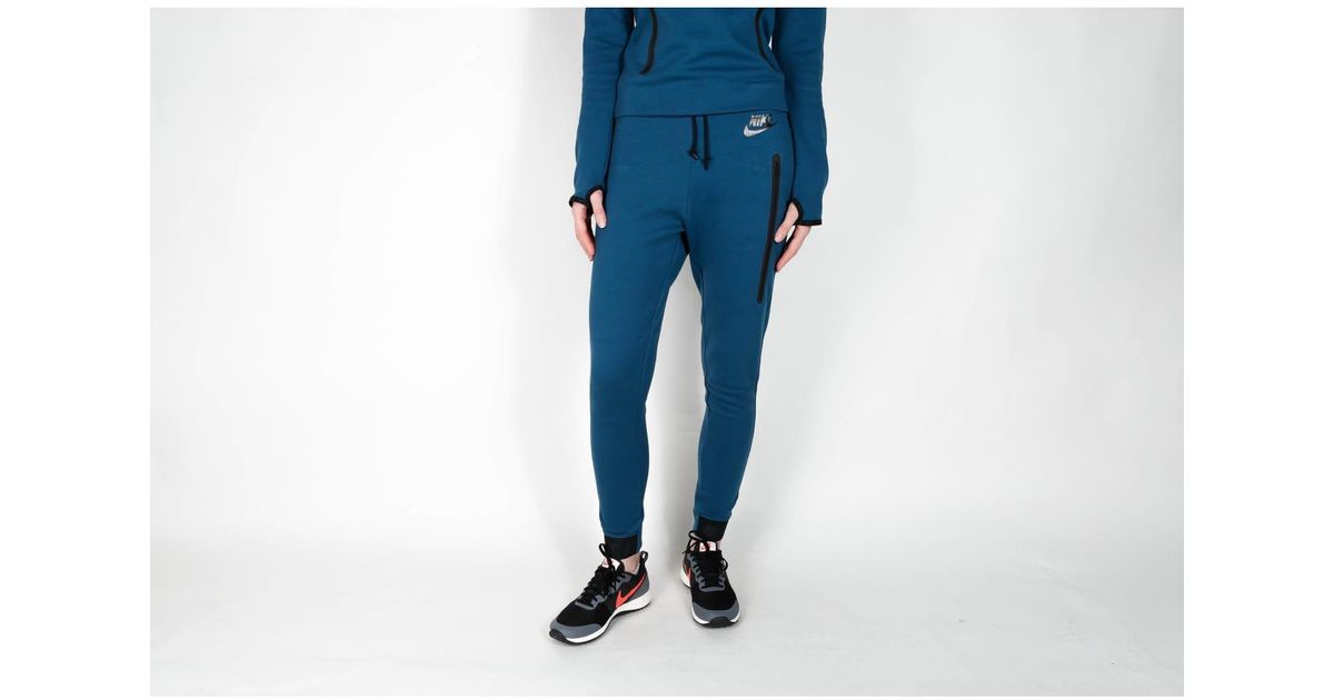 Nike Space Blue / Black Tech Fleece Pants | Lyst