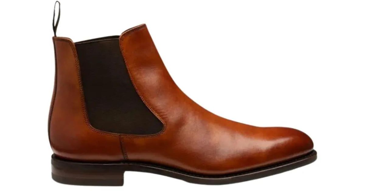 Loake Wareing Leather Chelsea Boot in Brown for Men | Lyst