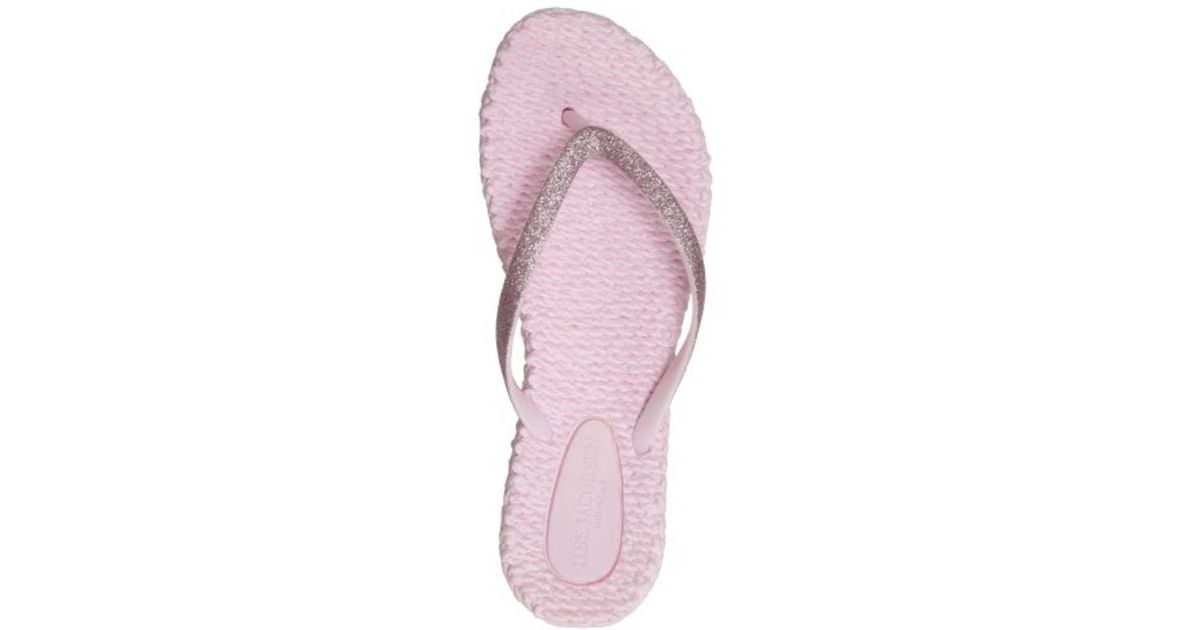 Ilse Jacobsen Glitter Flip Flops Ballerina Pink Lyst