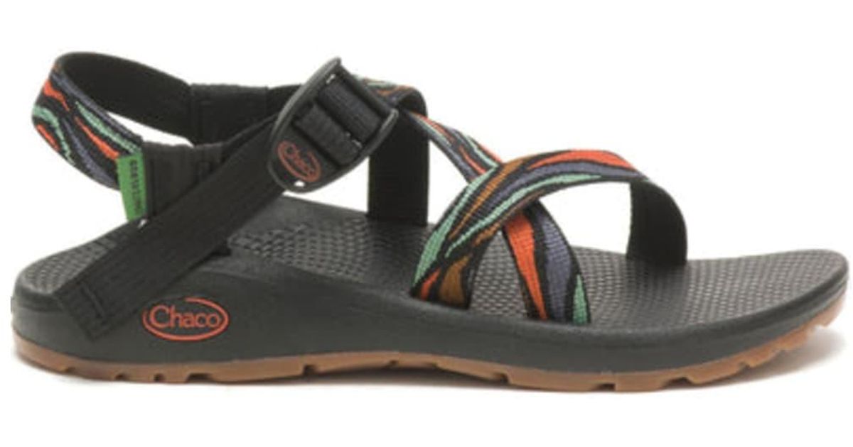 Chaco Z Cloud Gush Rust Sandals in Black Lyst