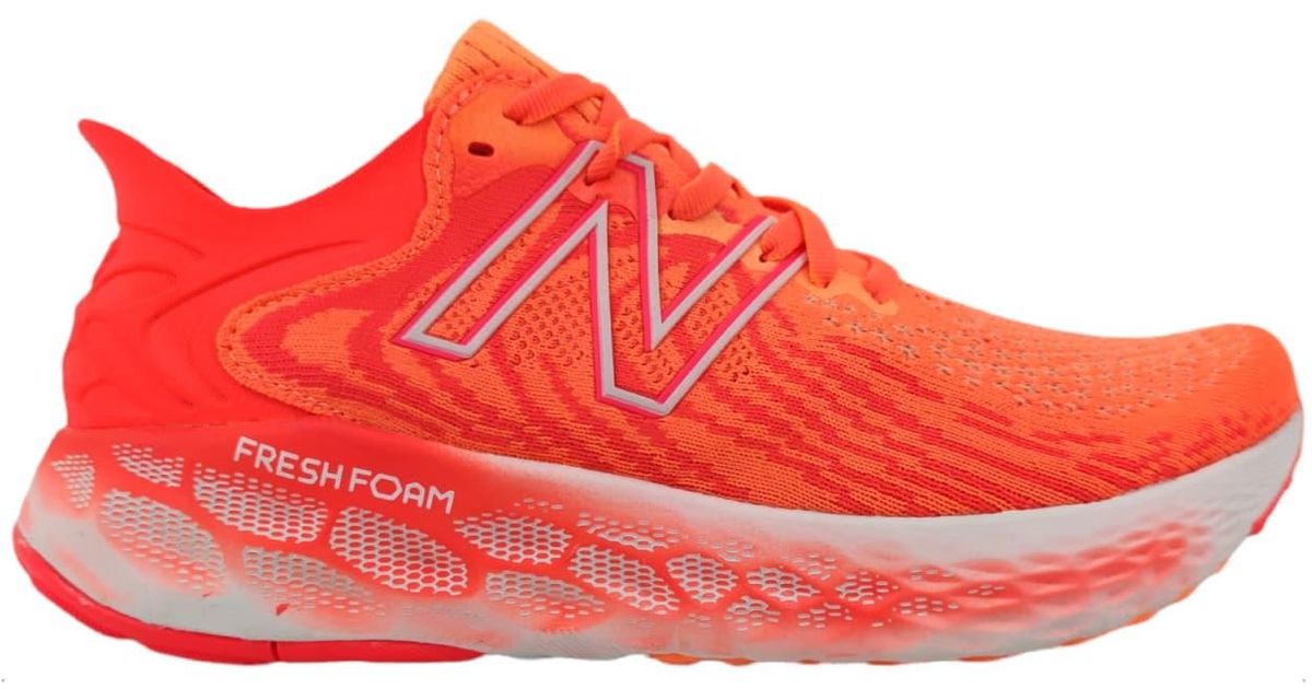New Balance Fresh Foam 1080 V11 Orange Shoes for Men Lyst UK