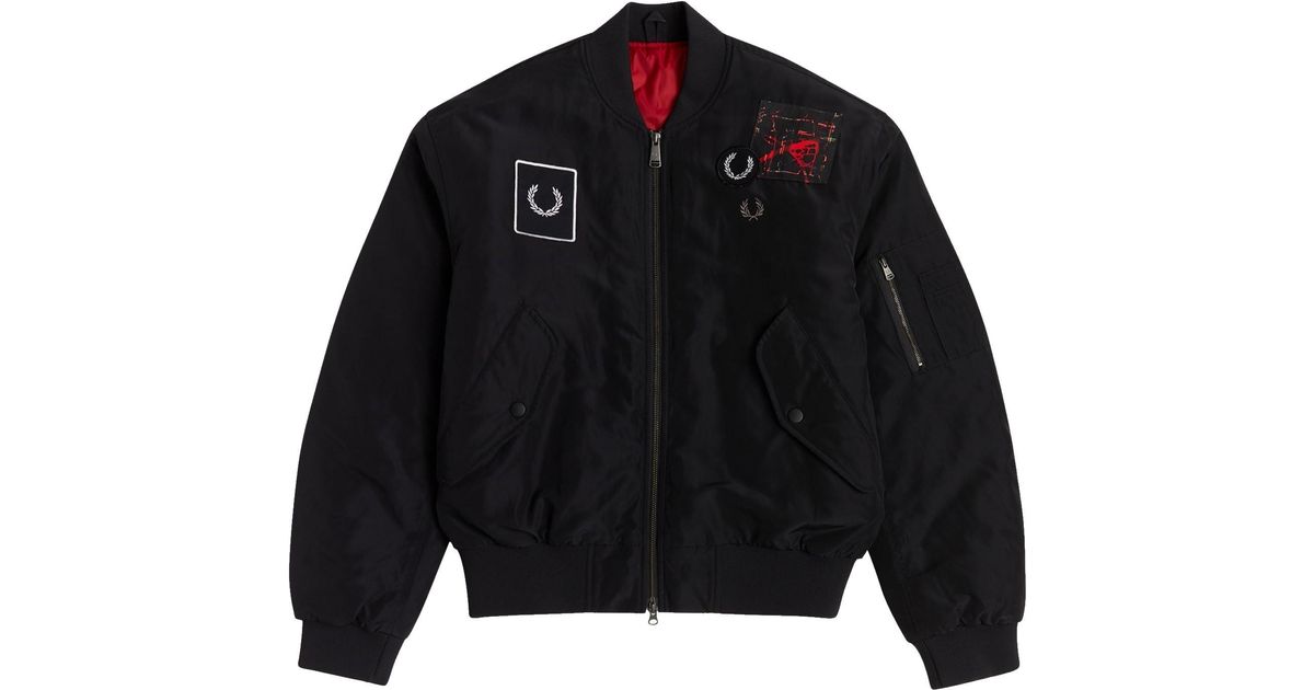 Fred perry utility store bomber jacket