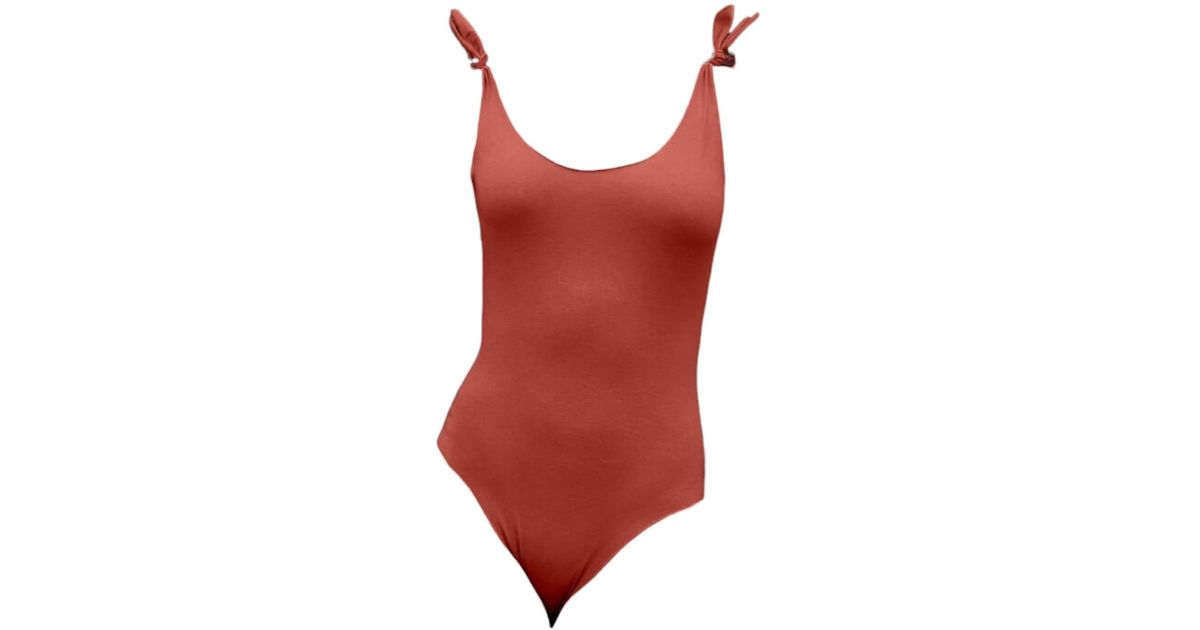 ISOLE & VULCANI Brick Woman Ginastra Costume in Red | Lyst