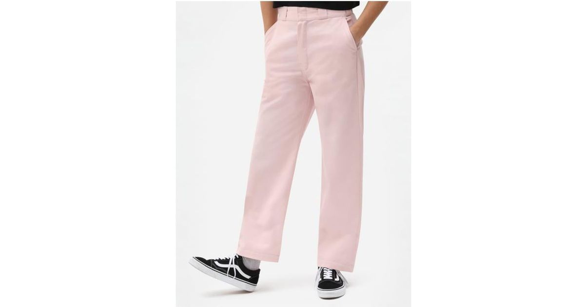 Dickies ELIZAVILLE REC - Trousers - light pink - Zalando.de
