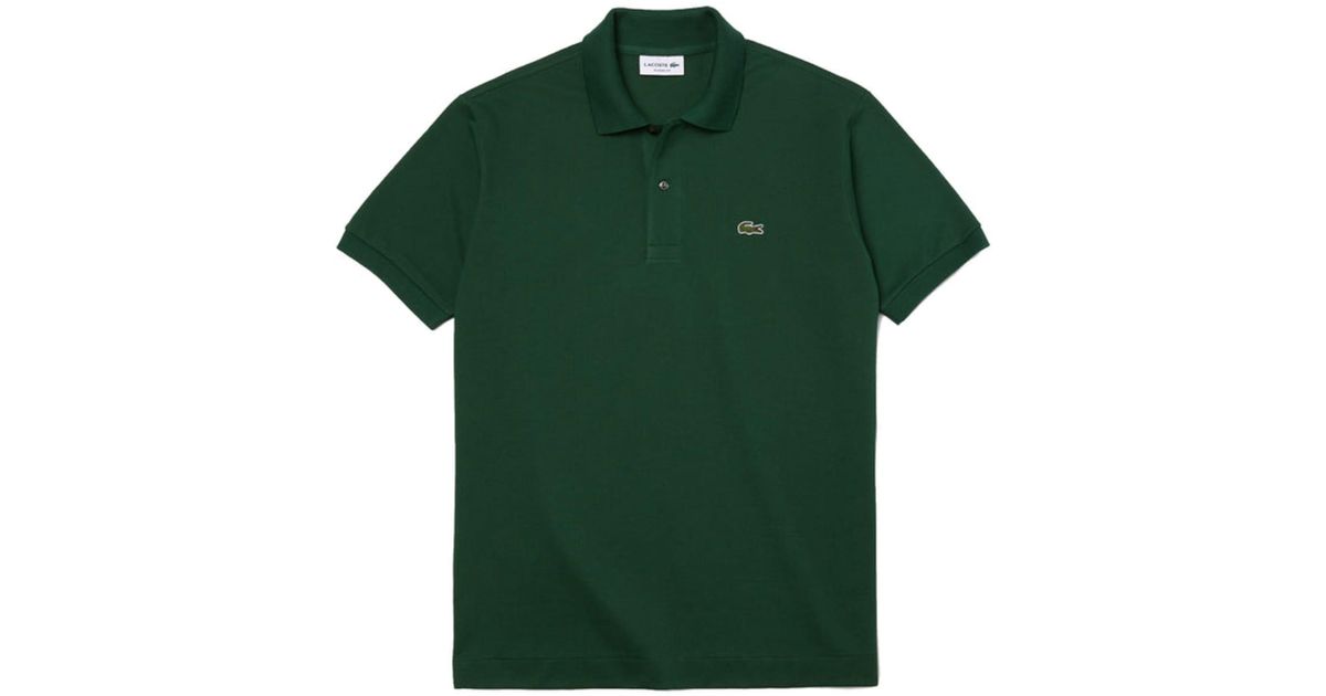 Lacoste Classic Fit L.12.12 Polo Shirt Green 132 for Men | Lyst