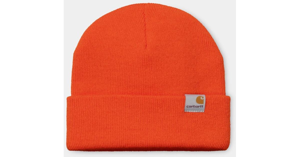 Carhartt Synthetic Orange Low Stratus Hat for Men - Lyst