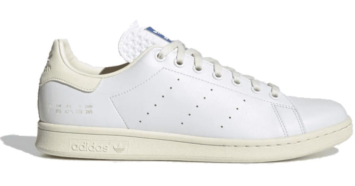 adidas Stan Smith White, Cream White & Blue Bird for Men | Lyst