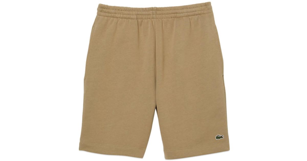 Lacoste Lion Jog Shorts Gh9627 in Natural for Men Lyst