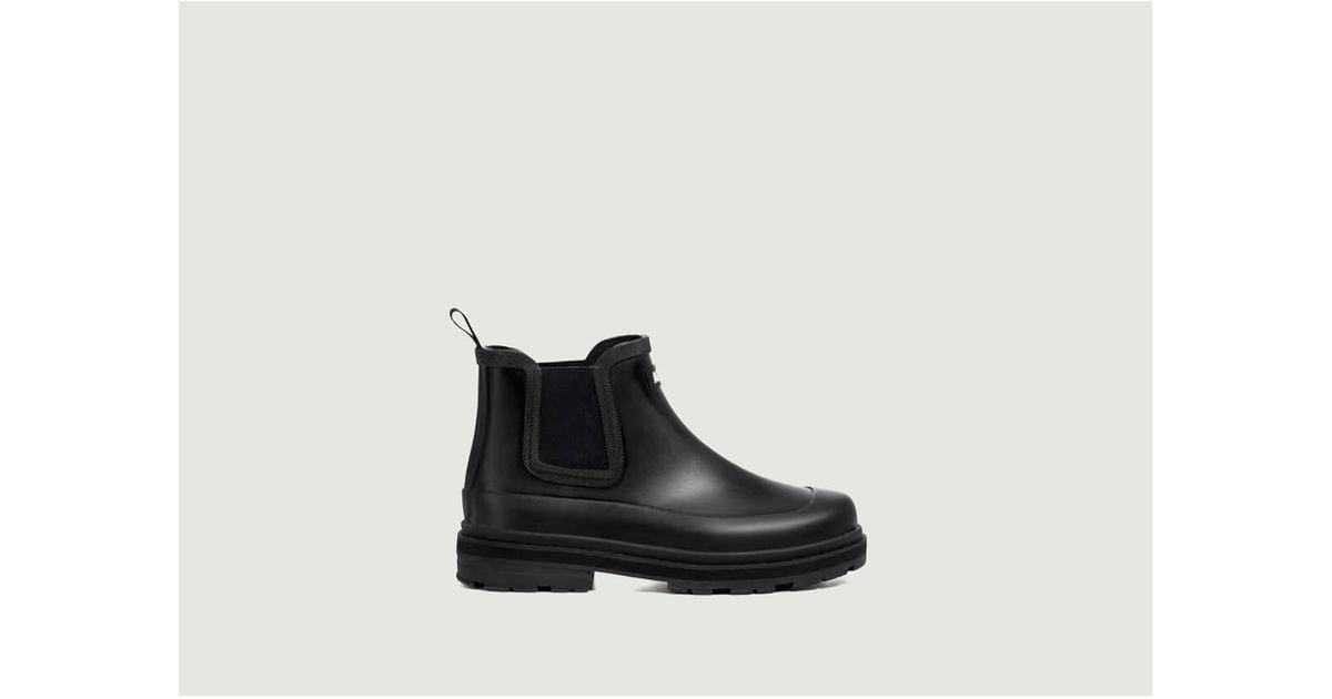 Aigle Soft Boots in Black for Men | Lyst