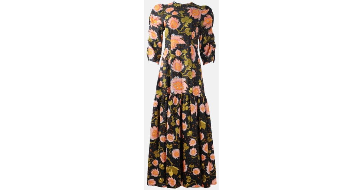 Stella Nova Multicolor Dark Flowers Nynne Dress