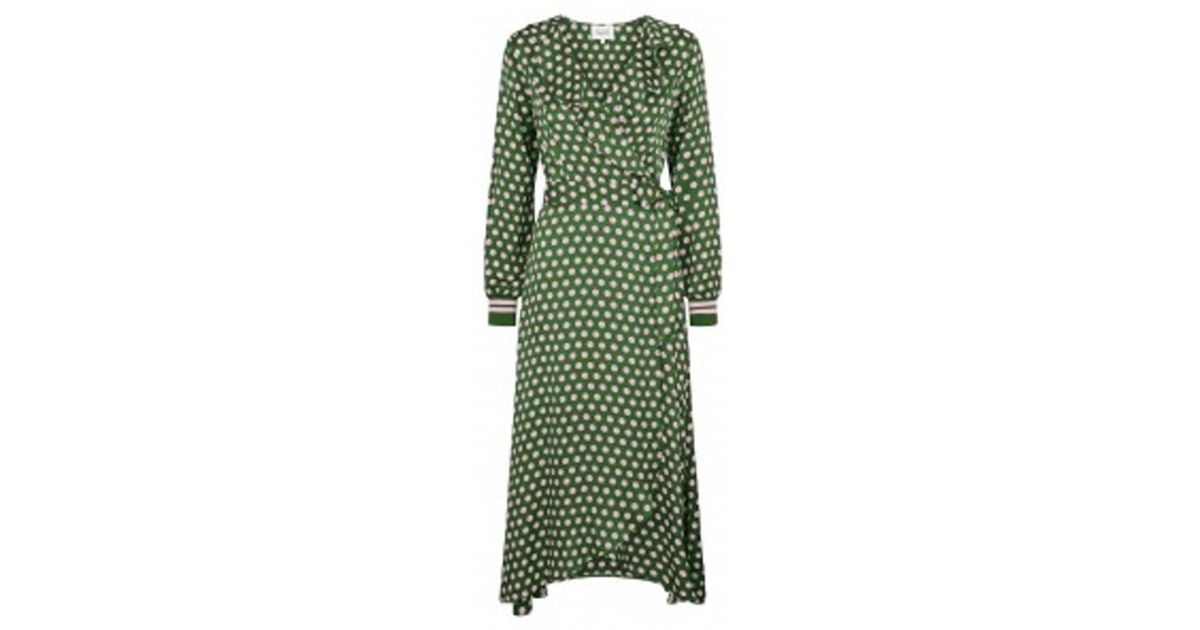 Second Female Jelly Bean Spotty Wrap Dress in Green for Men - Lyst