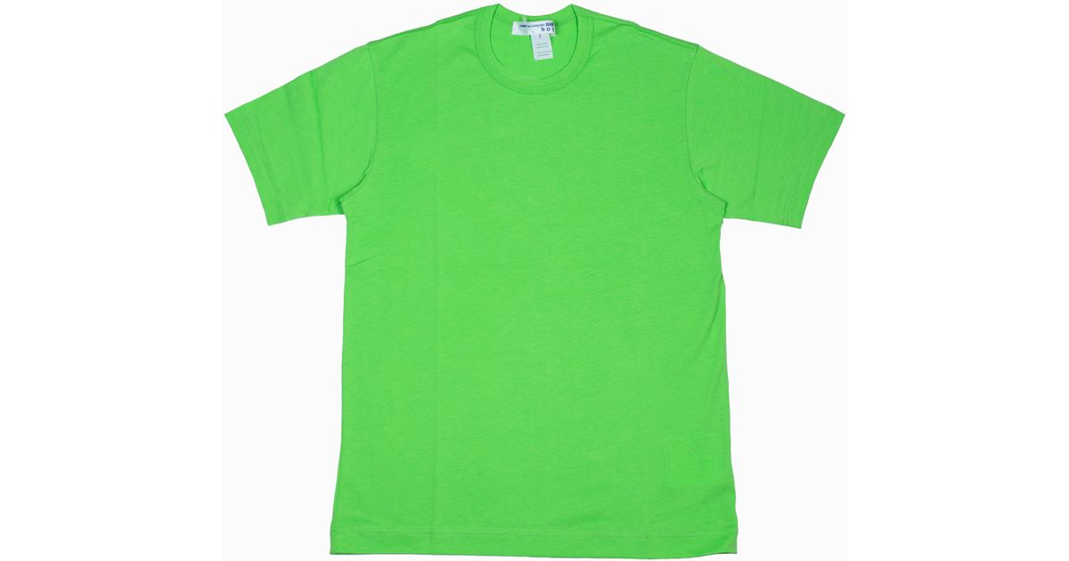 Comme des Garçons Tshirt Boys Green in Green for Men Lyst