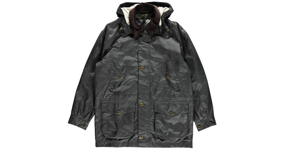 barbour leighton wax jacket