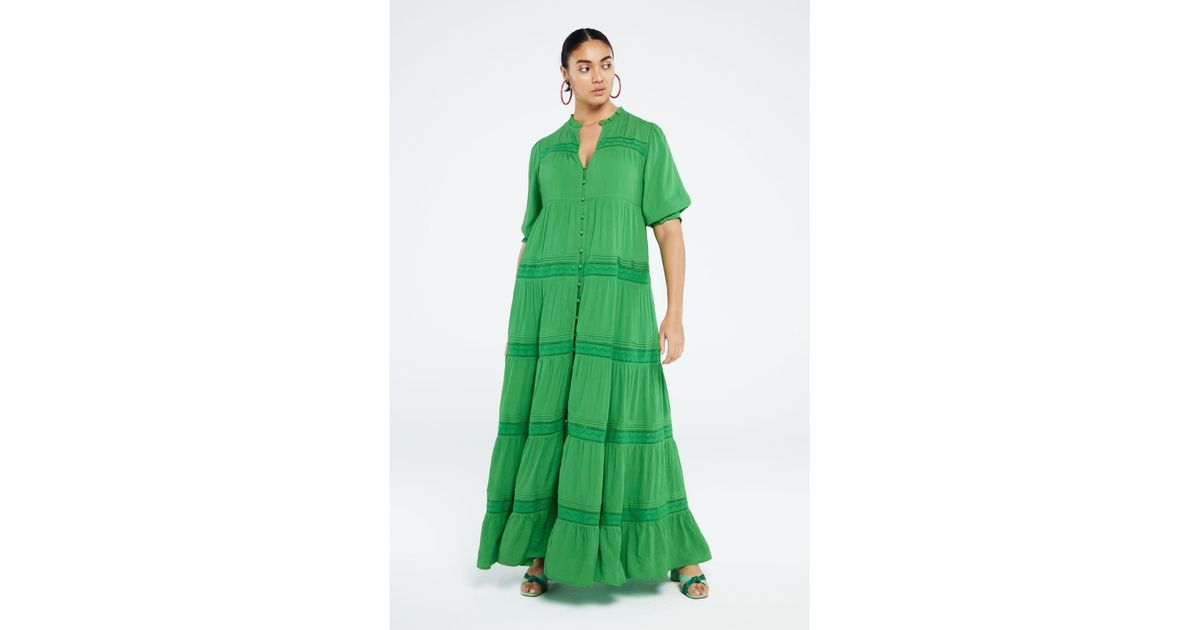 FABIENNE CHAPOT Kira Dress in Green | Lyst