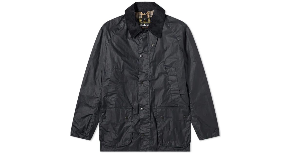 Barbour Lightweight Ashby Wax Jacket Royal Navy in Blue for Men | Lyst