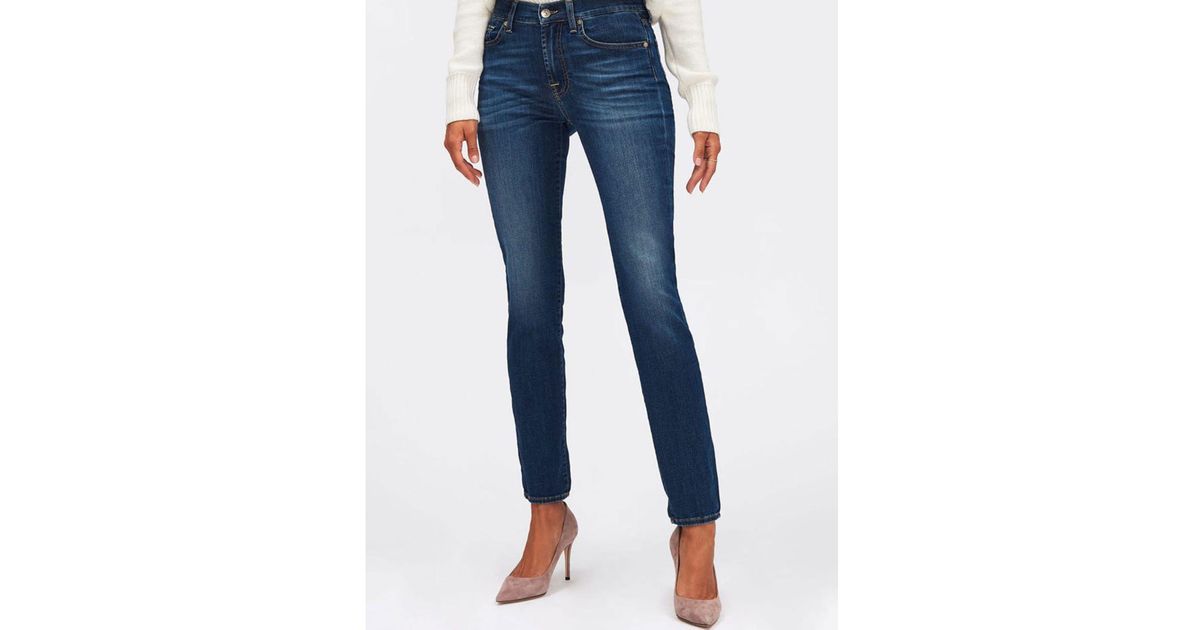 7 For All Mankind Vintage Duchess Roxanne Bair Jeans in Blue | Lyst