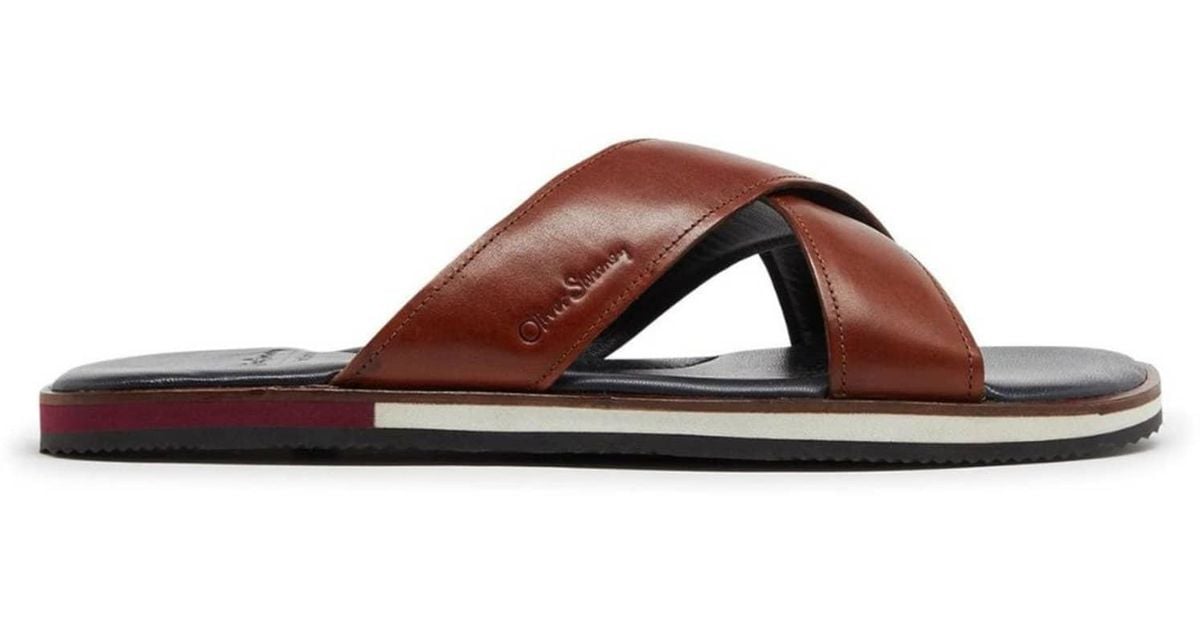 Oliver Sweeney Tan Whitestone Sandals in Brown for Men | Lyst