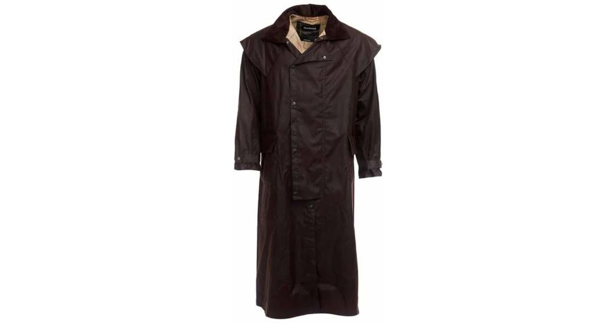 Barbour Cotton Stockman Wax Coat in Brown for Men - Save 35% | Lyst