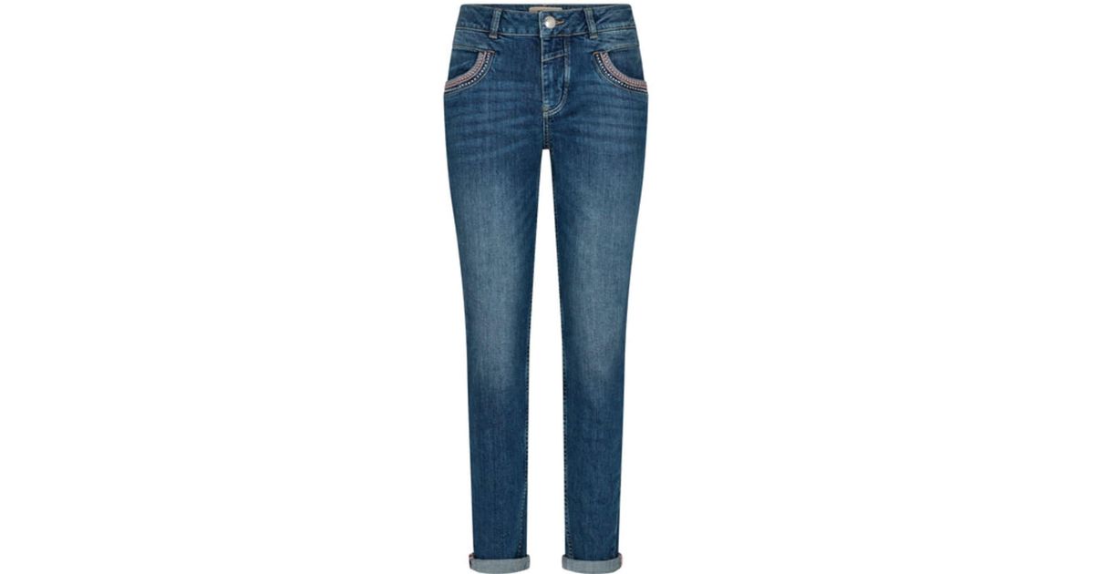 Mos Mosh Naomi Sunny Jeans in Blue | Lyst UK
