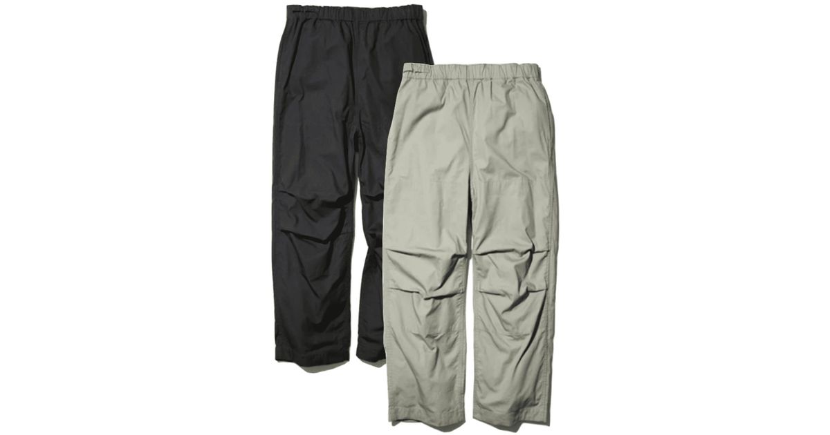 snow peak takibi light ripstop easy men's pants
