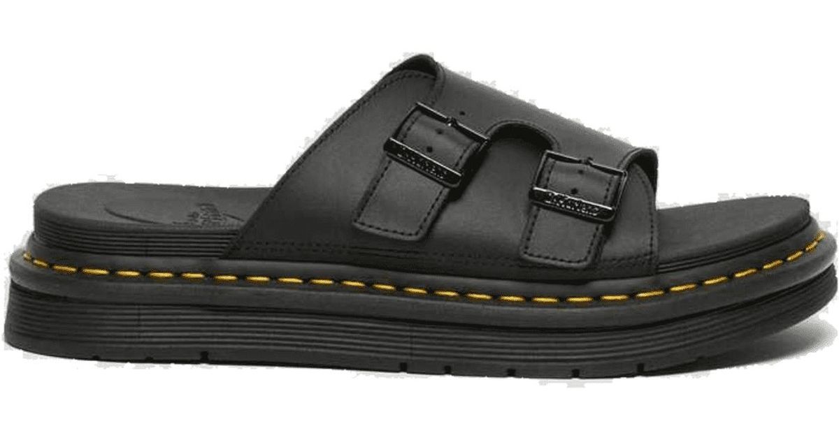 Dr. Martens Dax Hydro Leather Black for Men | Lyst
