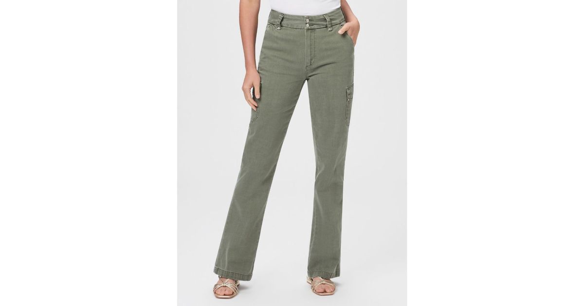 PAIGE Dion Cargo Trouser Flare Jeans