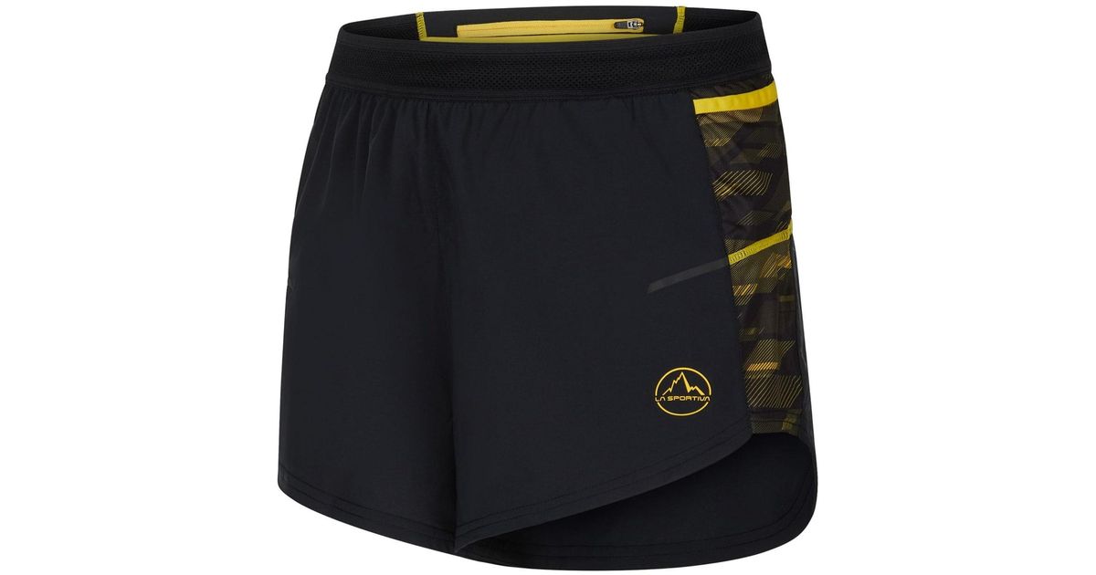 La Sportiva Auster Black Man Shorts for Men Lyst