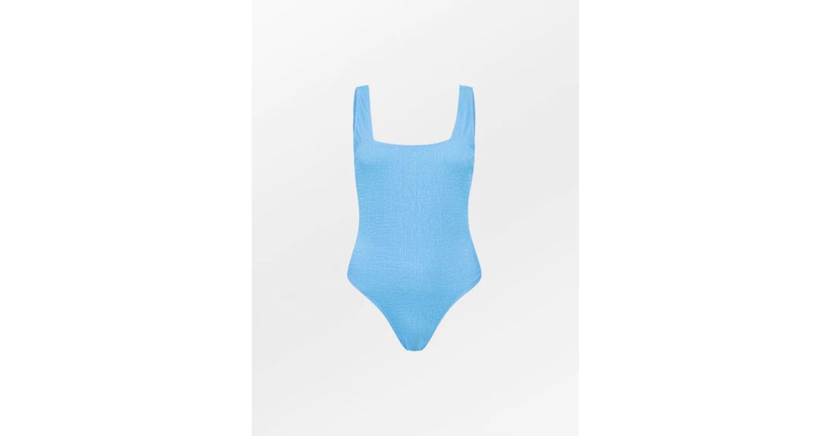 Becksöndergaard Audny Ella Swimsuit in Blue | Lyst UK
