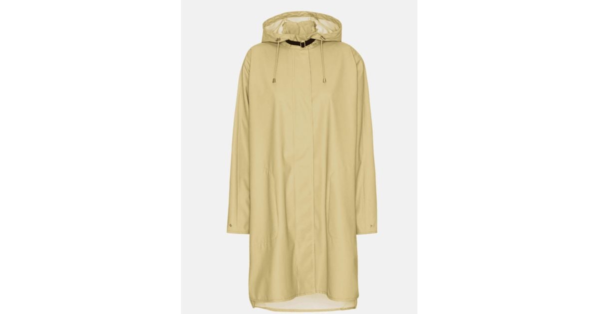 Ilse Jacobsen Raincoat Olive Grass Rain71 459 in Yellow Lyst