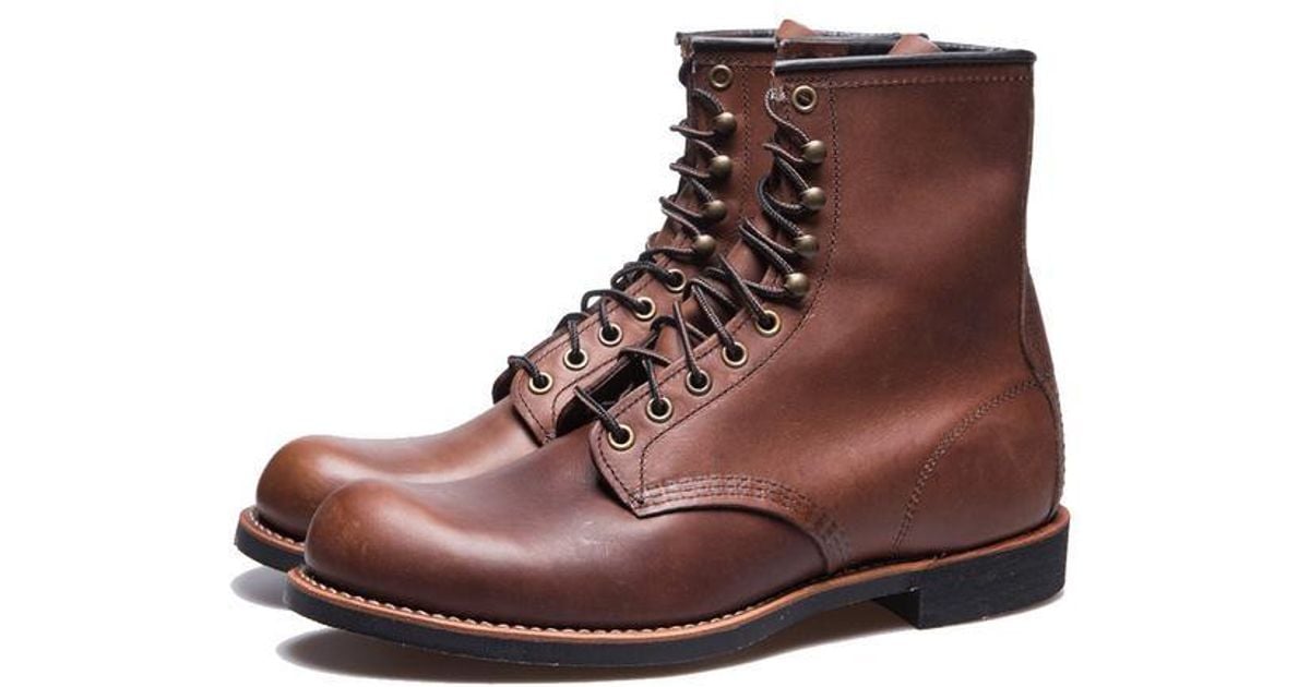 Red Wing Harvester 2943 Amber Harness Boots In Braun Für Herren Lyst De