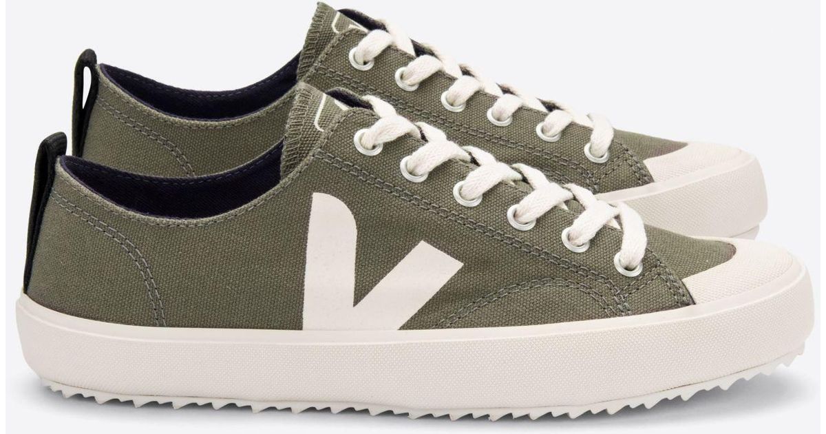 Veja Nova Canvas Kaki Pierre Shoes for Men - Lyst