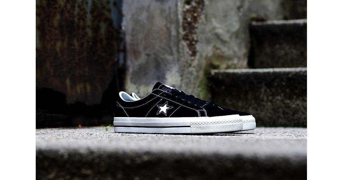 converse one star pro ox shoes