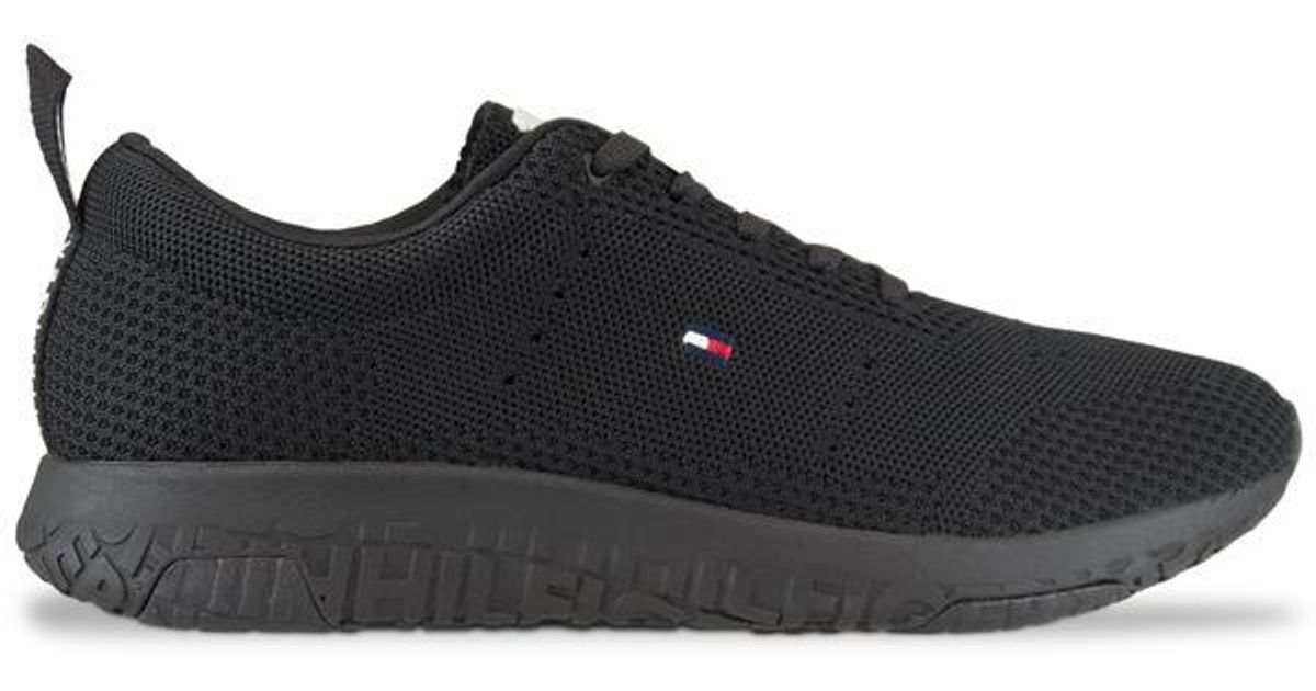 tommy hilfiger corporate knit trainers