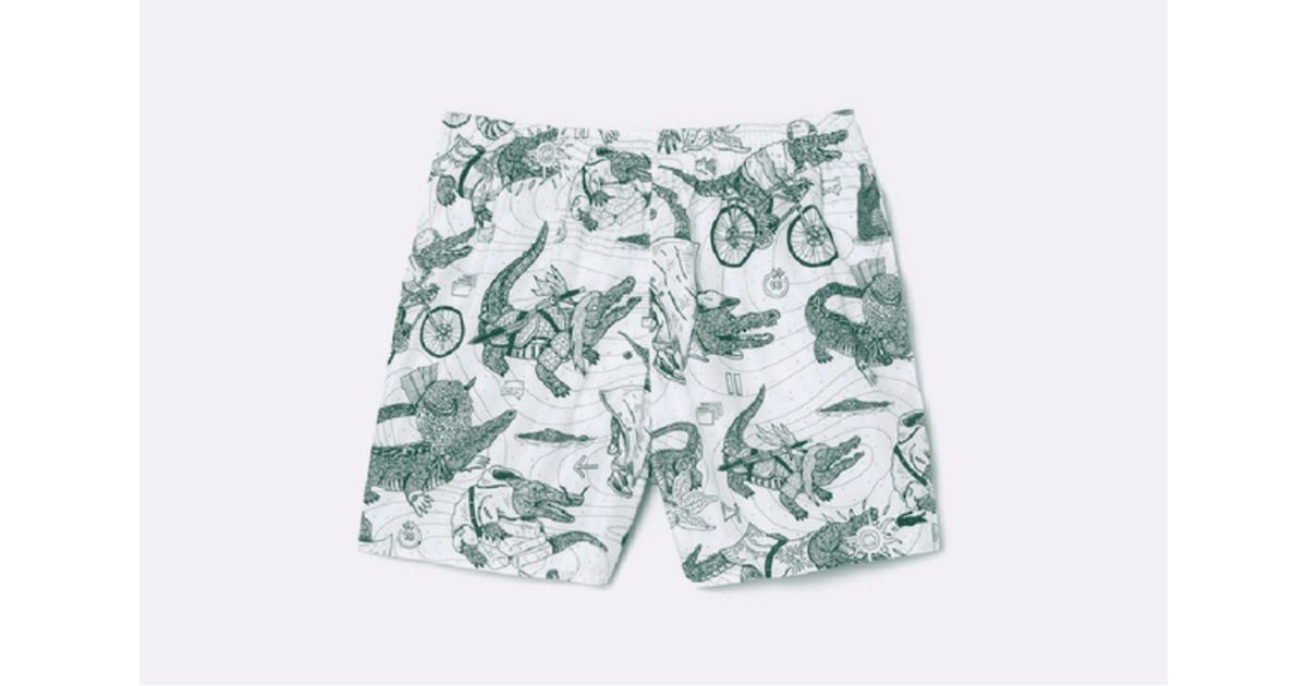Lacoste X Netflix Swimsuit in Blue for Men | Lyst