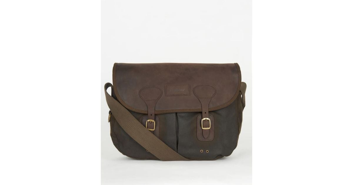 Barbour cotton canvas tarras bag sale