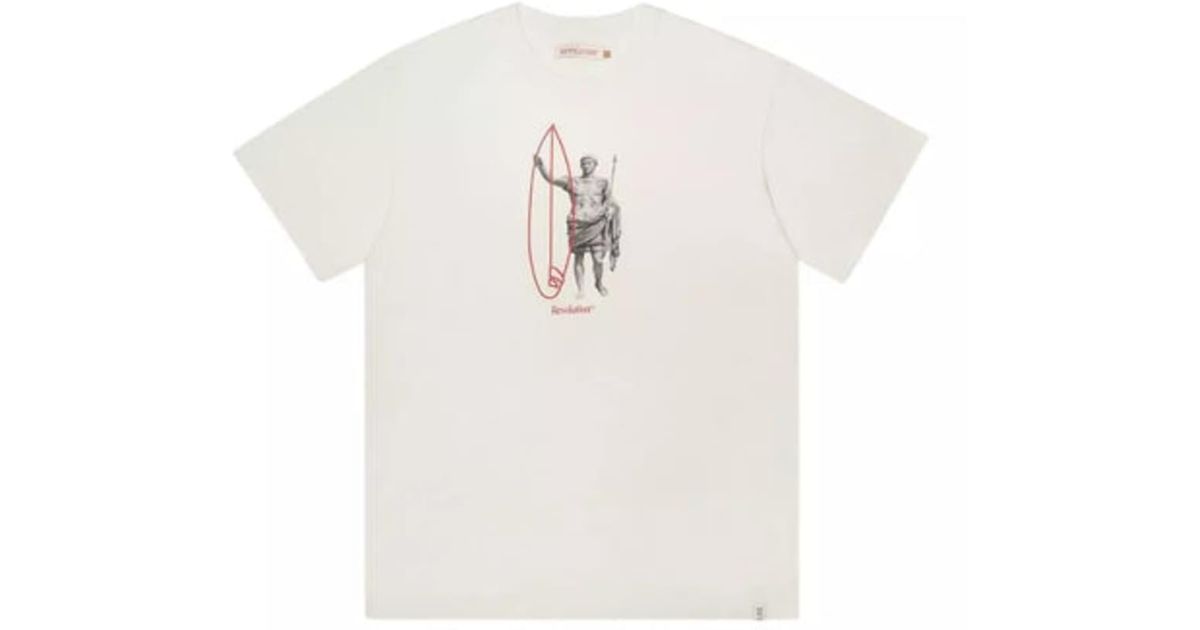 RVLT Emperor T -shirt in White for Men | Lyst