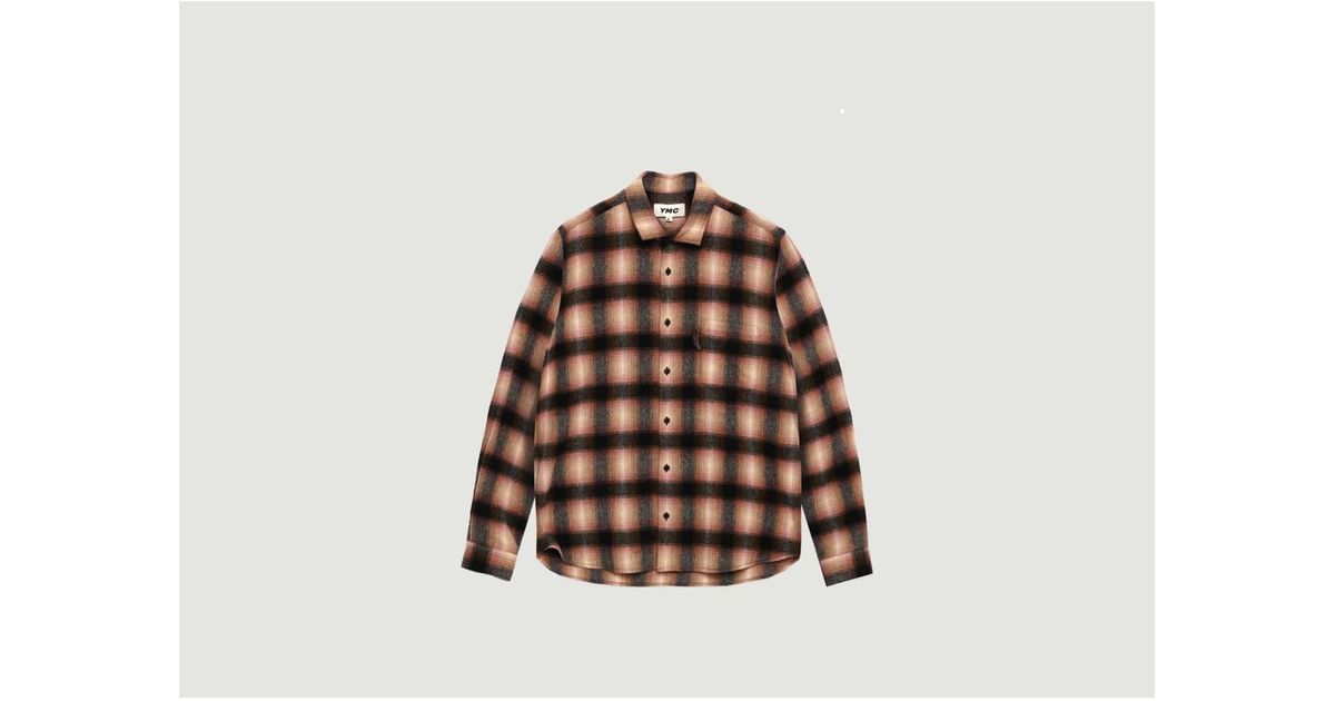 ymc curtis shirt olive