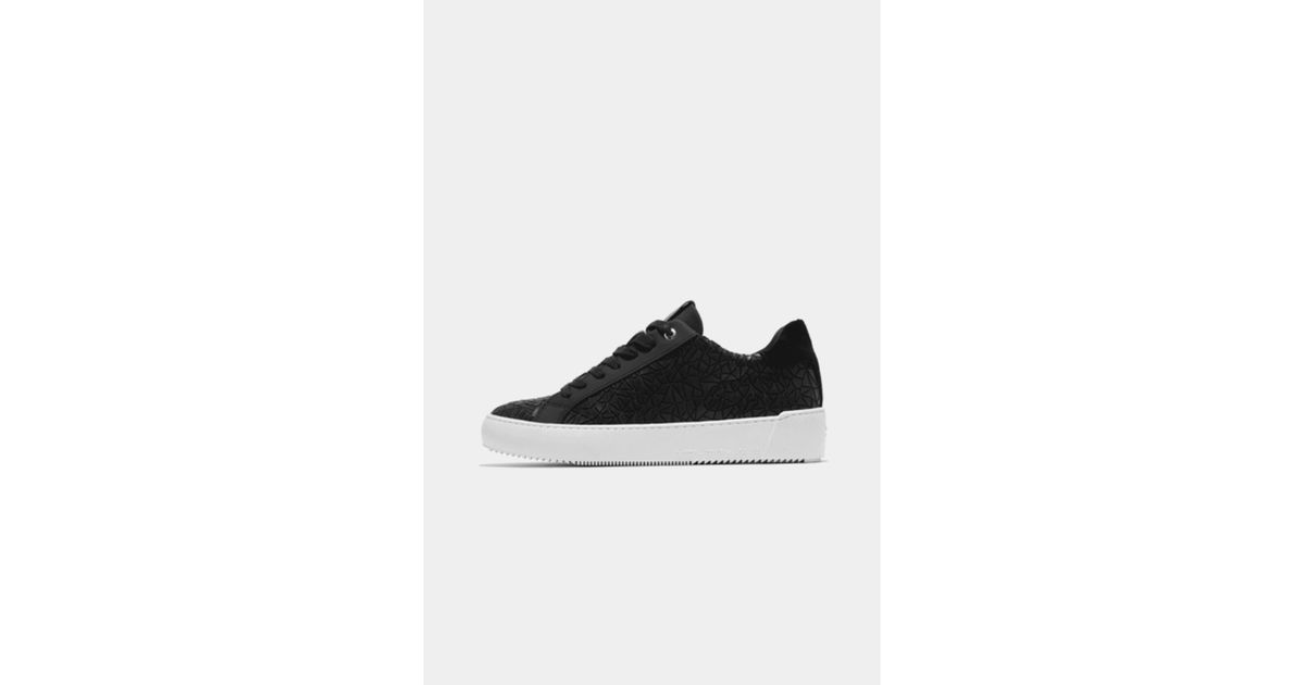 Android Homme Black Rubber Zuma Mosaic Sneakers in White for Men | Lyst