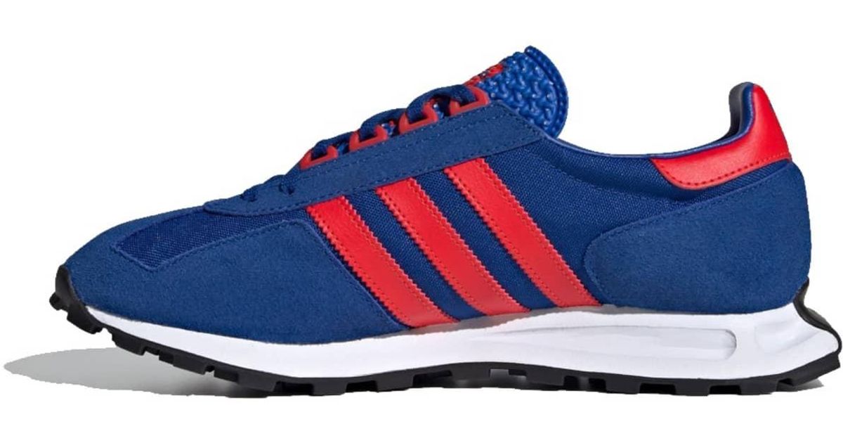 adidas Racing 1 Shoes Royal Blue & Red for Men | Lyst