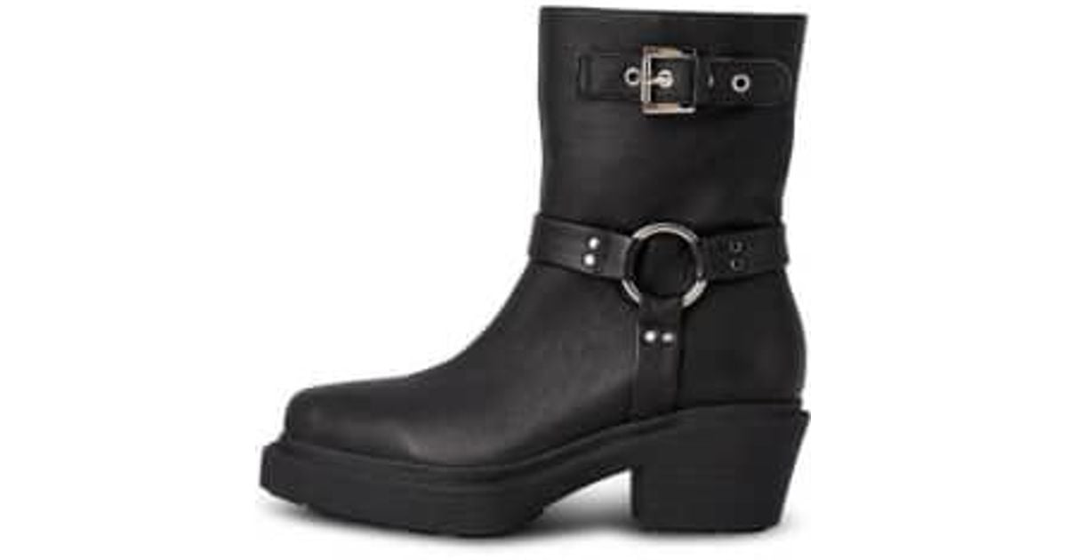 Shoe The Bear Amina Biker Boot 36 in Black Lyst