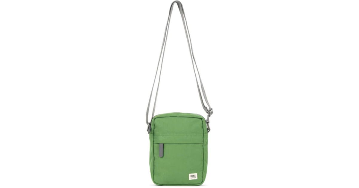 Roka Bond Recycled Canvas Crossbody Bag in Green Lyst