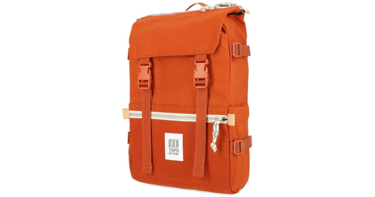 Topo Canvas Rover Pack Back in Orange Lyst