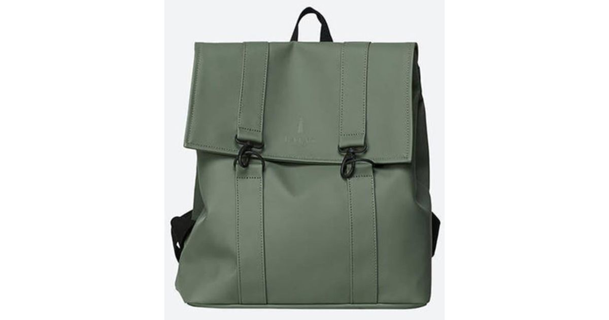 Rains Msn Bag Messenger Backpack in Green for Men Lyst
