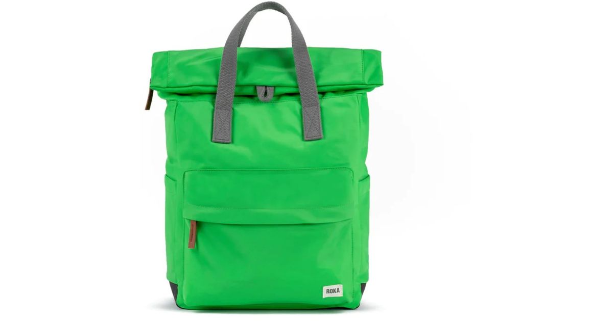 Roka Medium Kelly Green Sustainable Edition Canfield B Bag Lyst